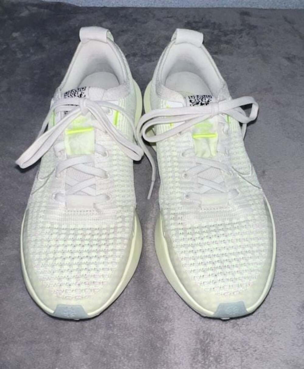 Nike Interact Run Barely Volt Running Shoes Color  (neon yellow/green)